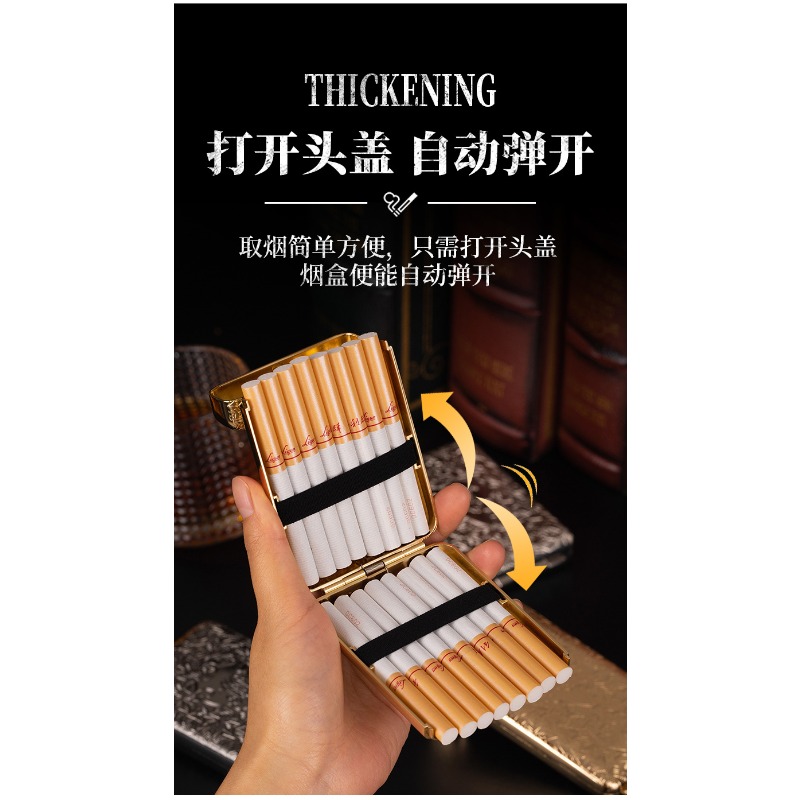 Kotak Rokok Logam Ukiran Retro - Smoking & Vaping Accessories ulasan dan harga